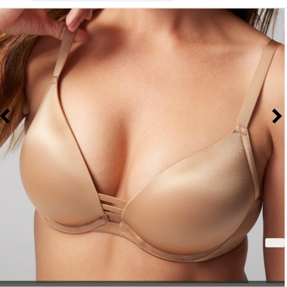 Soma Stunning‎ Push Up Bra Women's 36DD Nude 36E Supportive Comfort Underwired - Picture 2 of 7